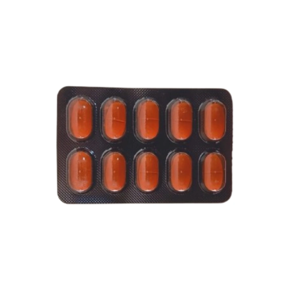 Diclofenac Sodium , Paracetamol & Serratiopeptidase 390mg Front Strip Image