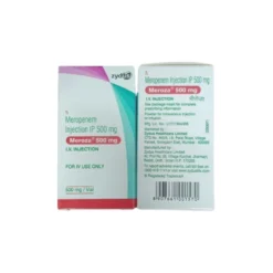 Meropenem 500mg Box Image