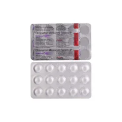 Olmesartan 40mg Front & Back Strip View
