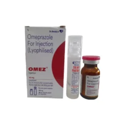 Omeprazole 40mg Box With Vial & Sterile Water
